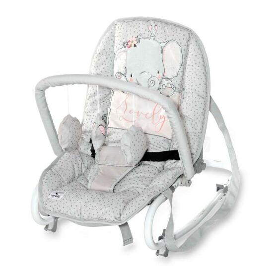 Lorelli Top Relax Art.10110132126 Grey Elephant Šūpuļkrēsls