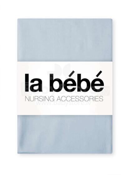 La Bebe™ Satin 75x100 Art.63182 Silver Детский хлопковый пододеяльник 75х100 см