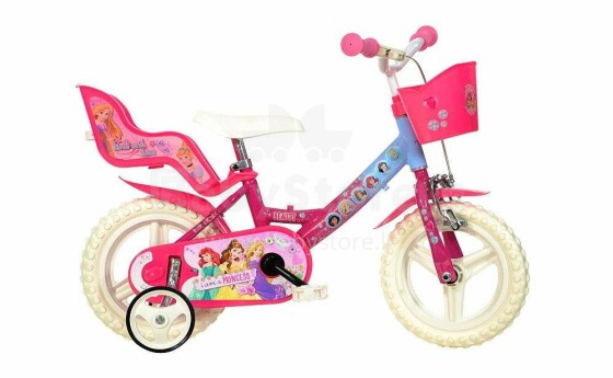 „Dino Bikes“ serija 52 „Princess Art. 124RL“ vaikiškas dviratis 12
