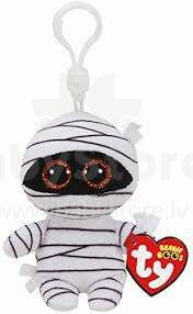 TY Beanie Boos White mummy clip Art. TY35111 Augstvērtīga mīksta plīša rotaļlieta piekariņš