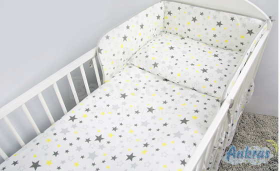 Ankras STARS Grey Art. STA000004 K-3 (120x90/40x60/180)