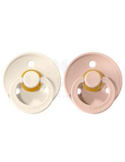 Bibs Colour Ivory/Blush Art.639062, pacifier, 100% natural