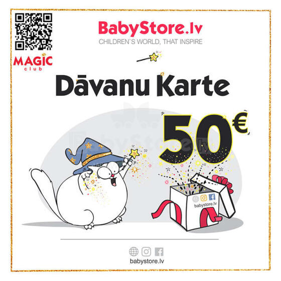 Gift card 50 EUR