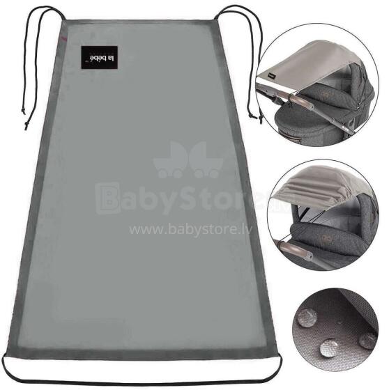 Visor Universal Art.64360 Gray Universal stroller visor+GIFT mini bag