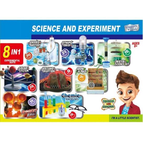 TLC Baby Science 8 in 1  Art.1058
