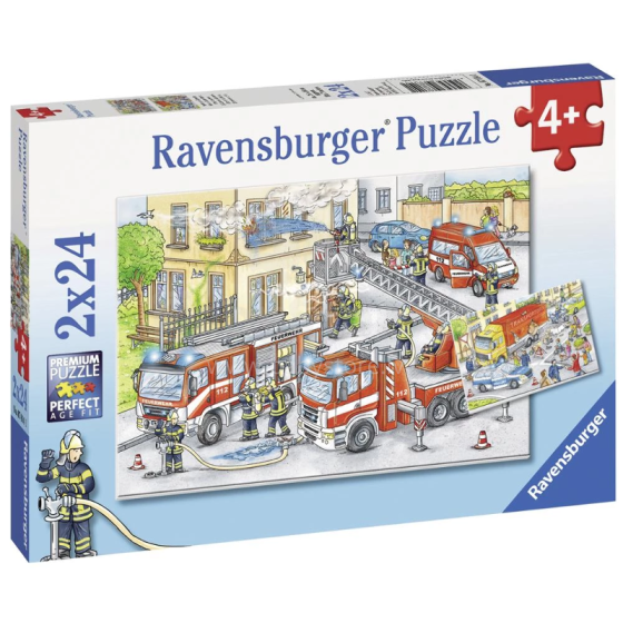 Ravensburger Puzzle Art.R07814  Dienesta transports 2x24gb.