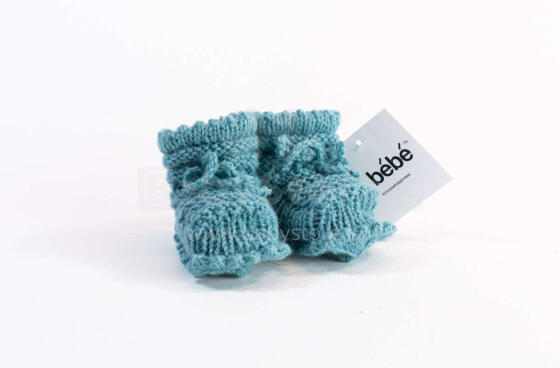 La Bebe™ Lambswool Hand Made Booties Art.65045 Baby booties