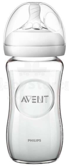 Philips Avent Art.SCF053/17 Glass feeding bottle 1m+ 240 ml