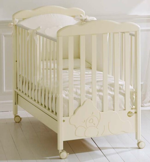 Baby Expert Coccolo Cream Art.66790  Детская эксклюзивная кроватка