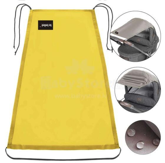 Visor Universal Art.67159 Lemon Universal stroller visor+GIFT mini bag