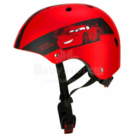 Disney Sport Helmet Cars Art.9018 Certificēta, regulējama ķivere bērniem