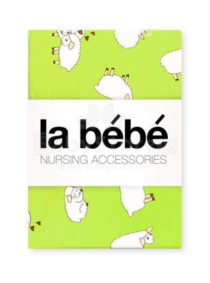 La Bebe™ Cotton 75x100 Art.68295 Sheeps Детский хлопковый пододеяльник 75x100см