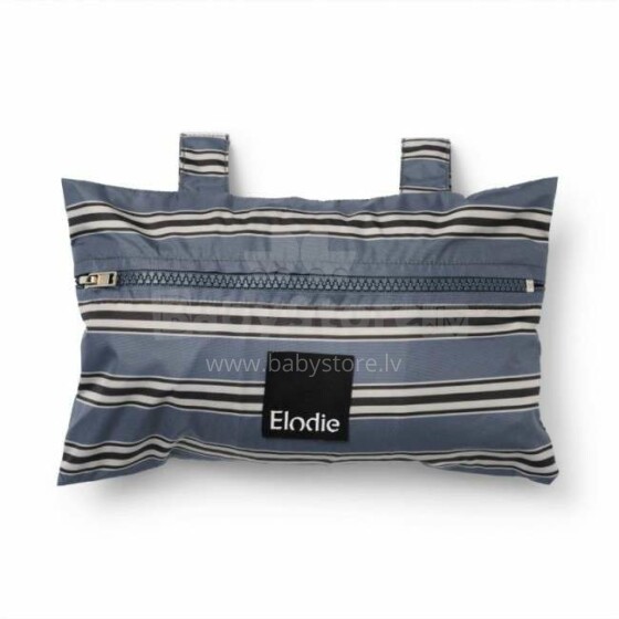 Elodie Details Raincover Art.226909 Stripe Blue/Beige/Black  Универсальный дождевик для колясок