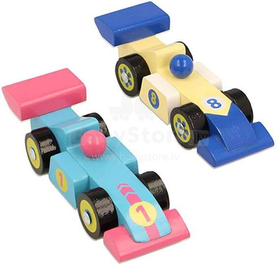 Kids Krafts Majigg Wooden Cars Art.WD238