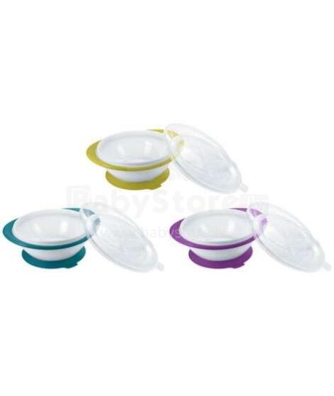 NUK Easy Learning Art.SE40 Eating Bowl with lids 6+m