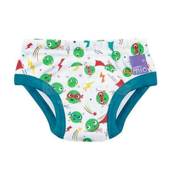 BambinoMio Potty Training Pants, Pea Power
