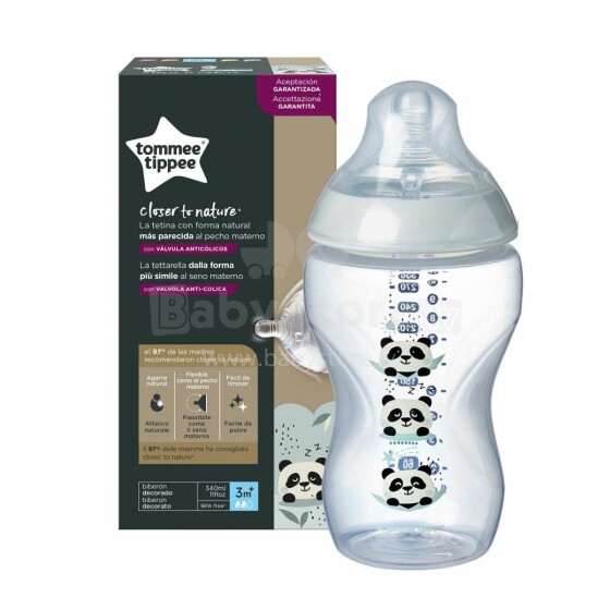 Tommee Tippee Art. 42269803 Closer To Nature Pudelīte