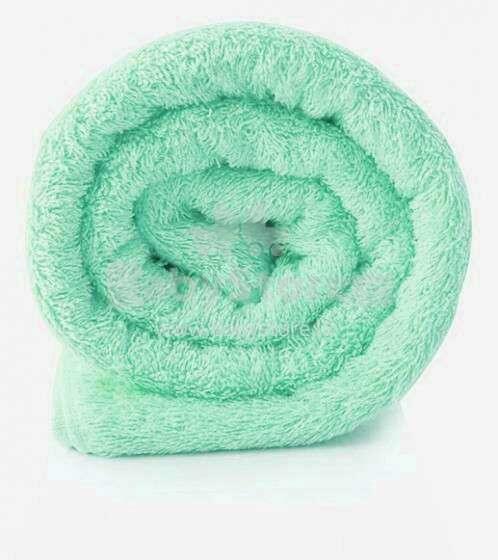 Baltic Textile Terry Towels Super Soft Green  50x90cm cotton terry