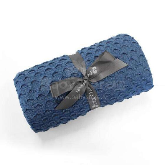 NordBaby Knitted Blanket Art.203926 Blue