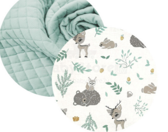 MimiNu MimiNu Sheeps in Hearts Bed bumper 180 cm