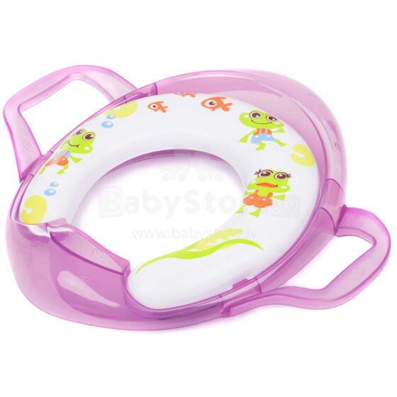 Fillikid Toilet trainer Softy Purple Art.M2700-32 Secure Comfort Potty Seat