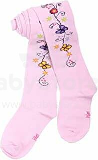 Weri Spezials Block-Stripes K210 Kids cotton tights 56-160 sizes