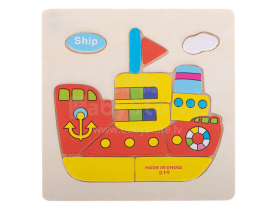 Ikonka Wooden Puzzles Art.KX6521_2