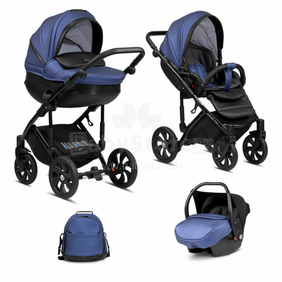 „Tutis Mimi Style Limited Edition“ gaminys, 288 „Deep Blue“ universalus vežimėlis trys viename