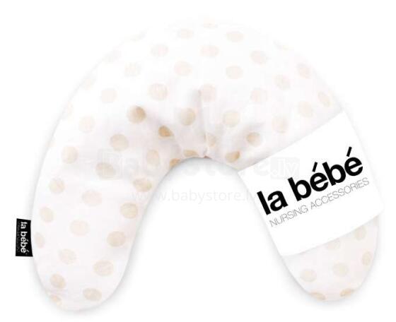 La Bebe™ Mimi Nursing Linen Pillow Art.72699 Dots Pakaviņš spilventiņš 19*46cm