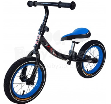 Aga Design Schumacher Kid Reverse Art.HD-079 Blue Bērnu skrējritenis ar metālisko rāmi un piepūšamajiem riteņiem