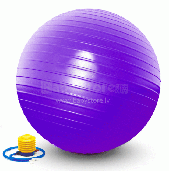 Frogeez™ Gymnastic Fitball  Art.L20076 Lilac Fitnesa, Jogas, Vingrošanas/gimnastikas bumba, 75сm [75cm]
