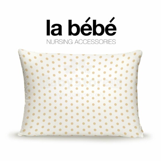 „La Bebe Cotton Dots“ 73103 vaikų pagalvė [su silikono sintetono įdaru] 40x60cm