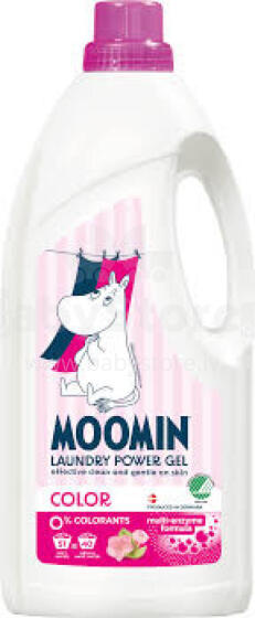 Moomin Color Art.73238 Liquid laundry detergent gel for baby clothes, 1.8 l