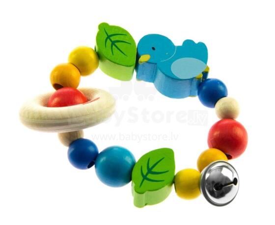 Goki Art.VG736050 Touch ring elastic bear with heart