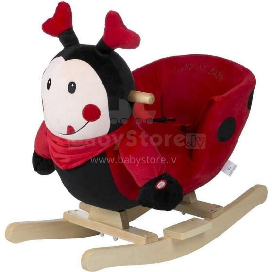 Babygo'15 Lady Bug Rocker Plush Animal