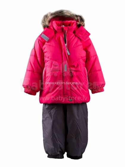 Lenne '18 Lulu 17316/186 Šilta kūdikių žieminė šiltų kostiumų striukė + kelnės (dydis: 74, 80, 86, 92, 98 cm)