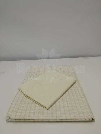 Mamo Tato Heart Col. Beige print