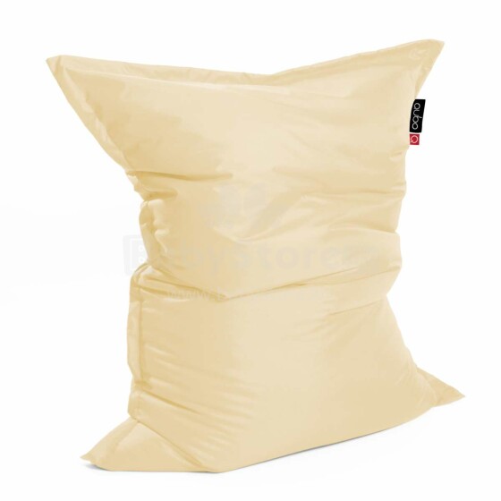 „Qubo ™ Modo Pillow 165 Milk Pop Art.74961“ sėdmaišis, pūstuvai, minkšti sėdmaišiai su sėdmaišiu