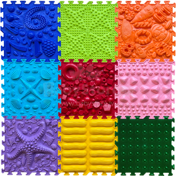 Orto Nature Orthopedic Mat Sets Rainbow Melody Art.OTN-S-RBM