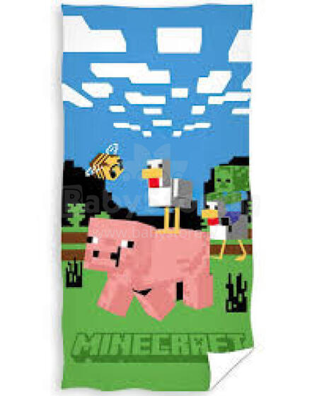 Carbotex Beach Towel Minecraft Art.MC24420254-R
