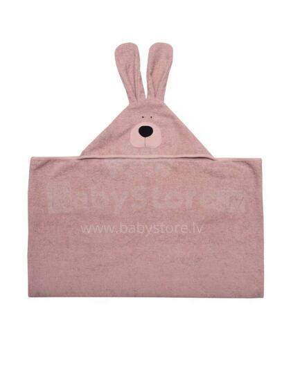 Wooly Organic Art. TF-102-B-01 Baby towel with hood Bunny