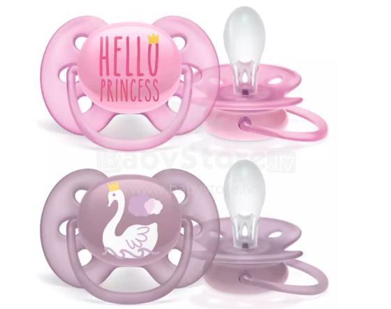 Philips Avent Art.SCF223/02 Ultra Soft Silicone Soother 6 - 18m.