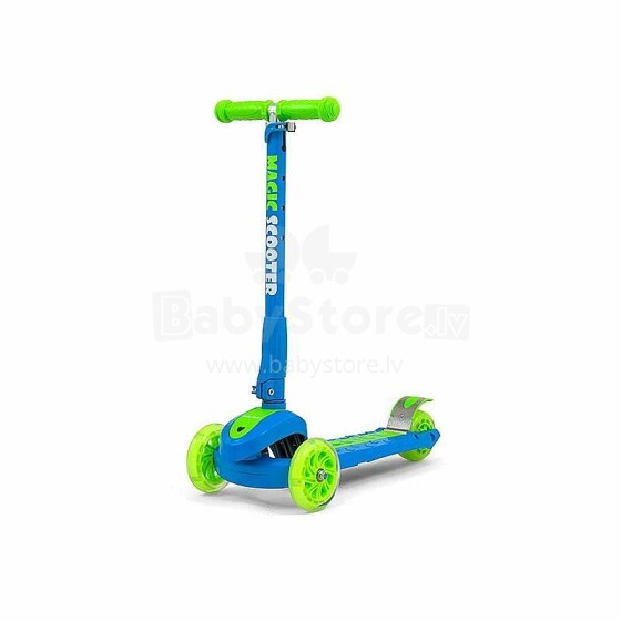 Milly Mally Scooter Magic Art.77010 Green/Blue