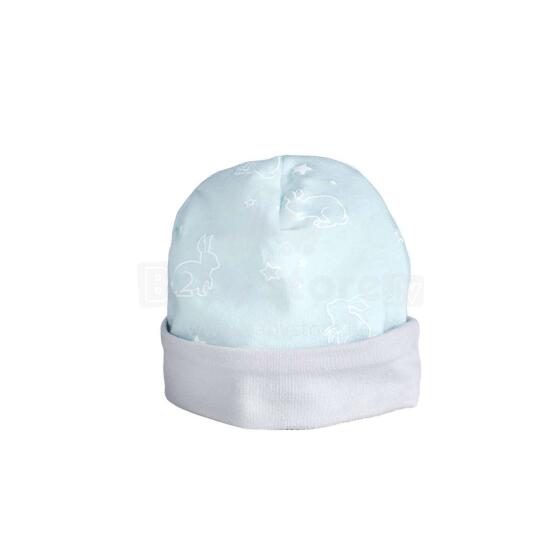 NordBaby Hat Drew Art.77176 Pastel Blue