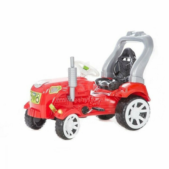 3toysm Art.TR2 Inlea4Fun Pedal tractor Big Farmer Red Bērnu traktors ar pedaļam