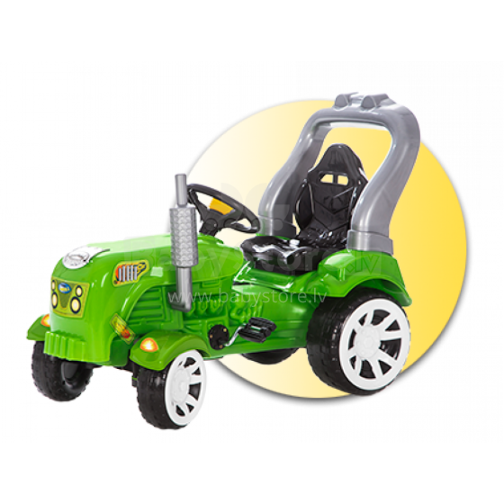 3toysm Art.TR2 Inlea4Fun Pedal tractor Big Farmer Green Детский велотрактор с педалями