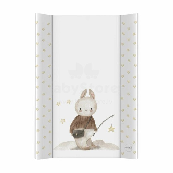 Ceba Baby Strong Art.77821 Rabbit Pārtinamais matracis ar stingro pamatni  (70x50cm)