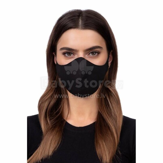 Face Mask Art.79037 Хлопковая многоразовая маска экстра дышащая,1 шт
