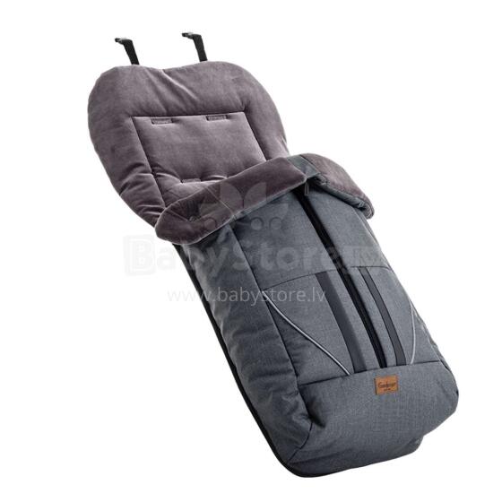 Emmaljunga Allround Footmuff Art. 41909 Lounge Grey footmuff