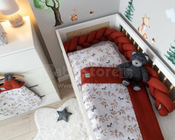Baby Love Premium Motylek Art.81095 Комплект постельного белья из 2 частей [пододеяльник + подушечка]
